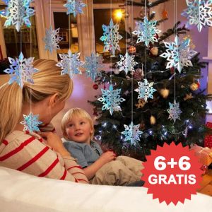 12x 3D holografikus hópelyhek | HOLOFLAKE