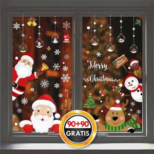 180x Karácsonyi matricák | XMASCLINGS