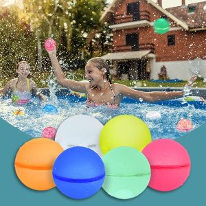Újrafelhasználható önzáró vízibomba léggömbök (4 darab) | SPLASHERS